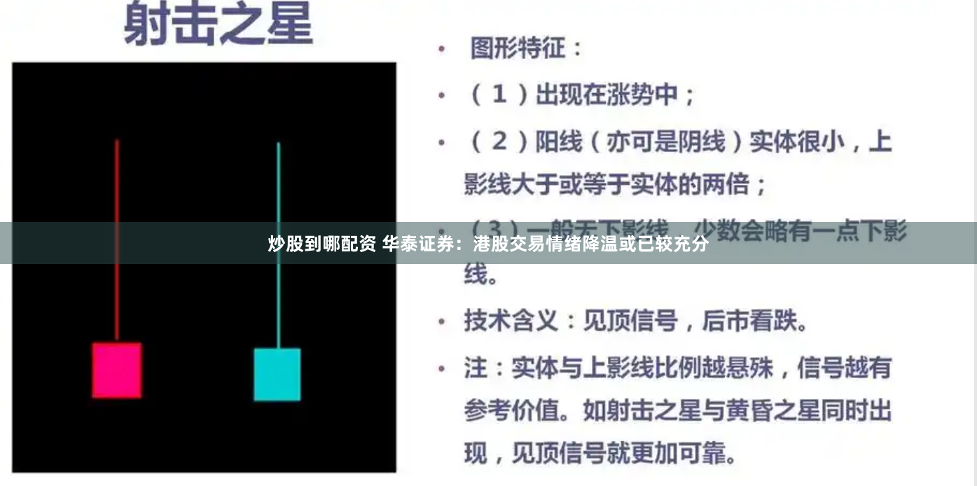 炒股到哪配资 华泰证券：港股交易情绪降温或已较充分